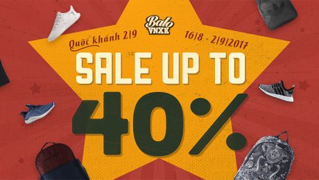 Balo VNXK SALE UP TO 40% OFF Mừng Quốc Khánh 2/9 - HOT