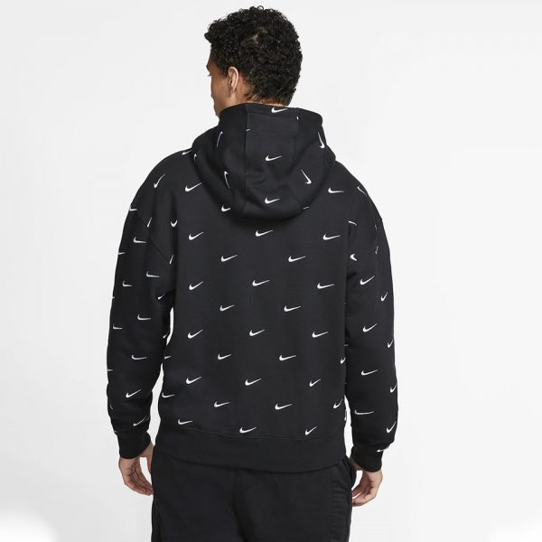 nike men's swoosh logo hoodie